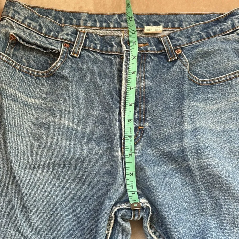 Jordache VTG *Stiff* Bootcut Denim Jeans Sz 28 11/12 EUC! TRENDING!